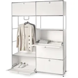 Tchibo - Systemschrank Metall »Cn3« - 152x40x1945cm - chrom -