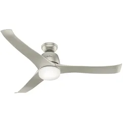 Deckenventilator Harmony Nickel mit Licht & Fernbedienung