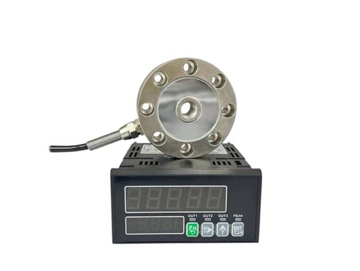 Speichenwägesensor und 5-stellige Anzeigeanzeige, RS485-Digitalanzeige-Controller-Instrument-Kompressionswägezellensensoren für Trichter(1T)