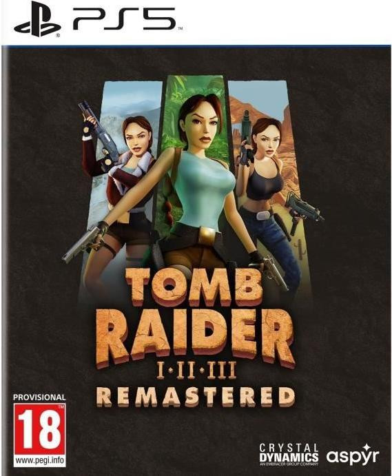 JUST FOR GAMES: Tomb Raider I-III Remastered voor PlayStation 5
