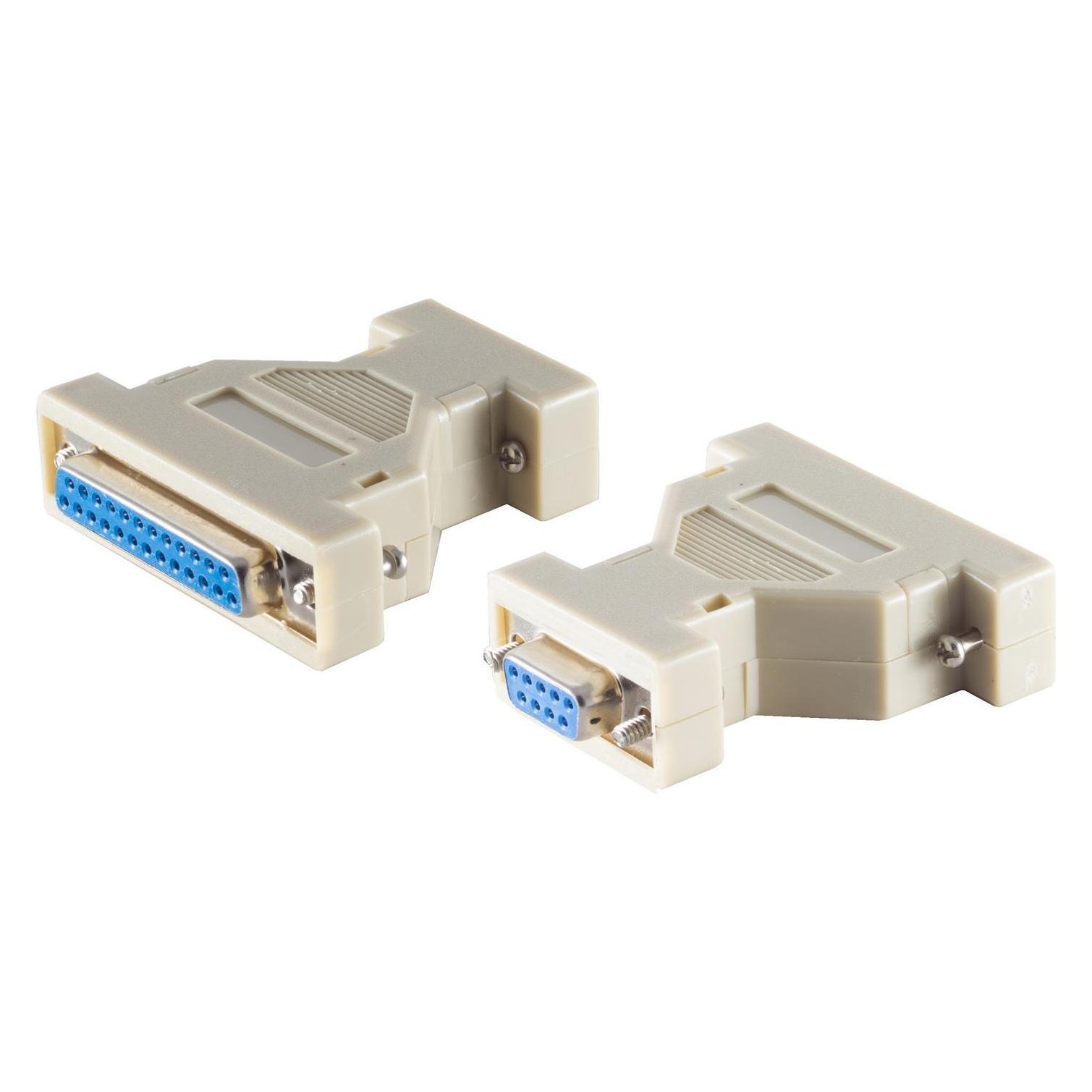 Shiverpeaks S/CONN maximum connectivity SUB-D Adapter, 9-pol. Sub D-Kupplung auf 25-pol. Sub-D-Kupplung (78422)