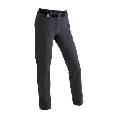 Maier Sports "Inara slim zip" Damen Zip-Off Wanderhose, atmungsaktive Trekkinghose, Slim Fit