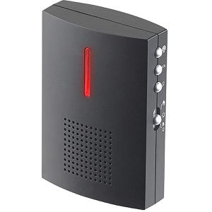 Böttcher-AG Türgong FTK-120, Aufputz, schwarz, 36 Melodien & LED-Blinken, mit Batterie & Funk