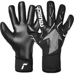 REUSCH Kinder Handschuhe Fastgrip Infinity Junior, Größe 7 in Schwarz Schwarz