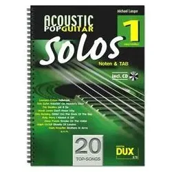 Acoustic Pop Guitar Solos 1, Fachbücher von Michael Langer