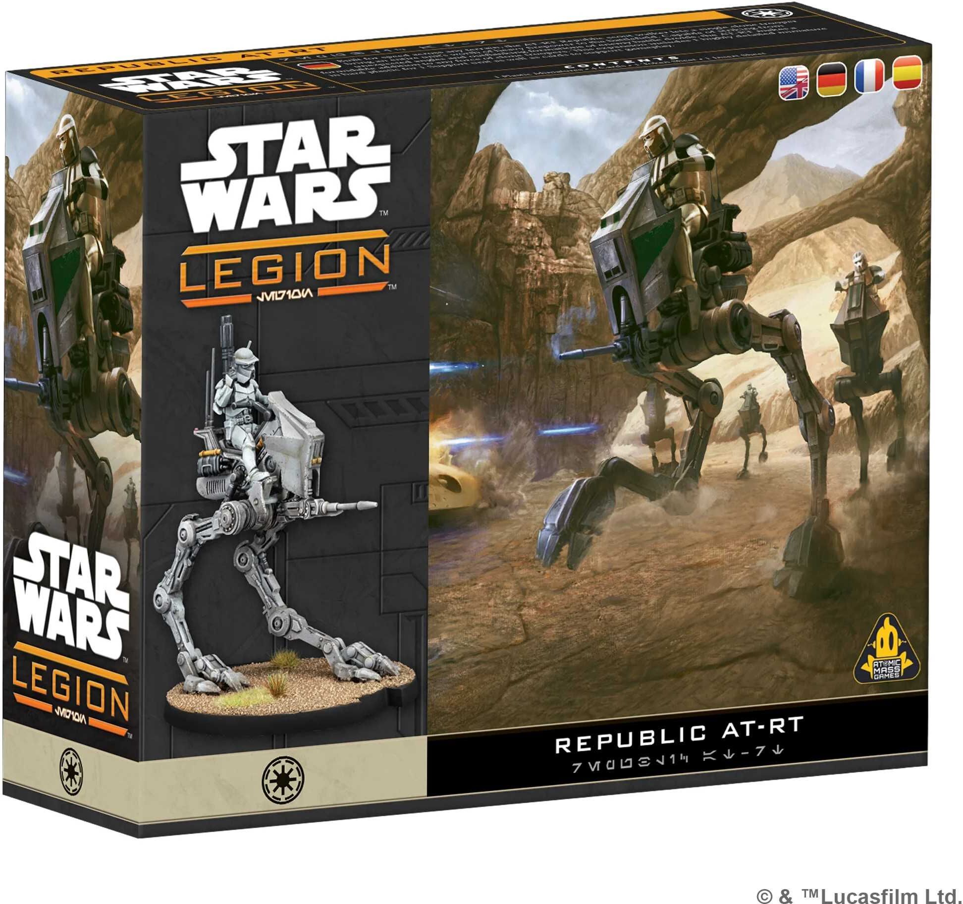 Atomic Mass Games Star Wars: Legion - Republic AT-RT Expansion for Board Games
