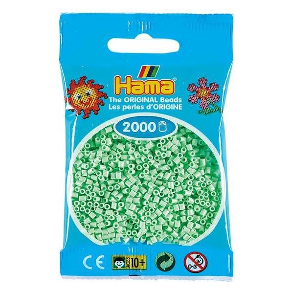 Hama Mini Perlen Pastell Minze (385098)