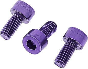 Floyd Rose Nut Clamp Screws Stnl Steel PL Violet