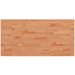 vidaXL Waschtischplatte 100x50x2,5 cm Massivholz Buche