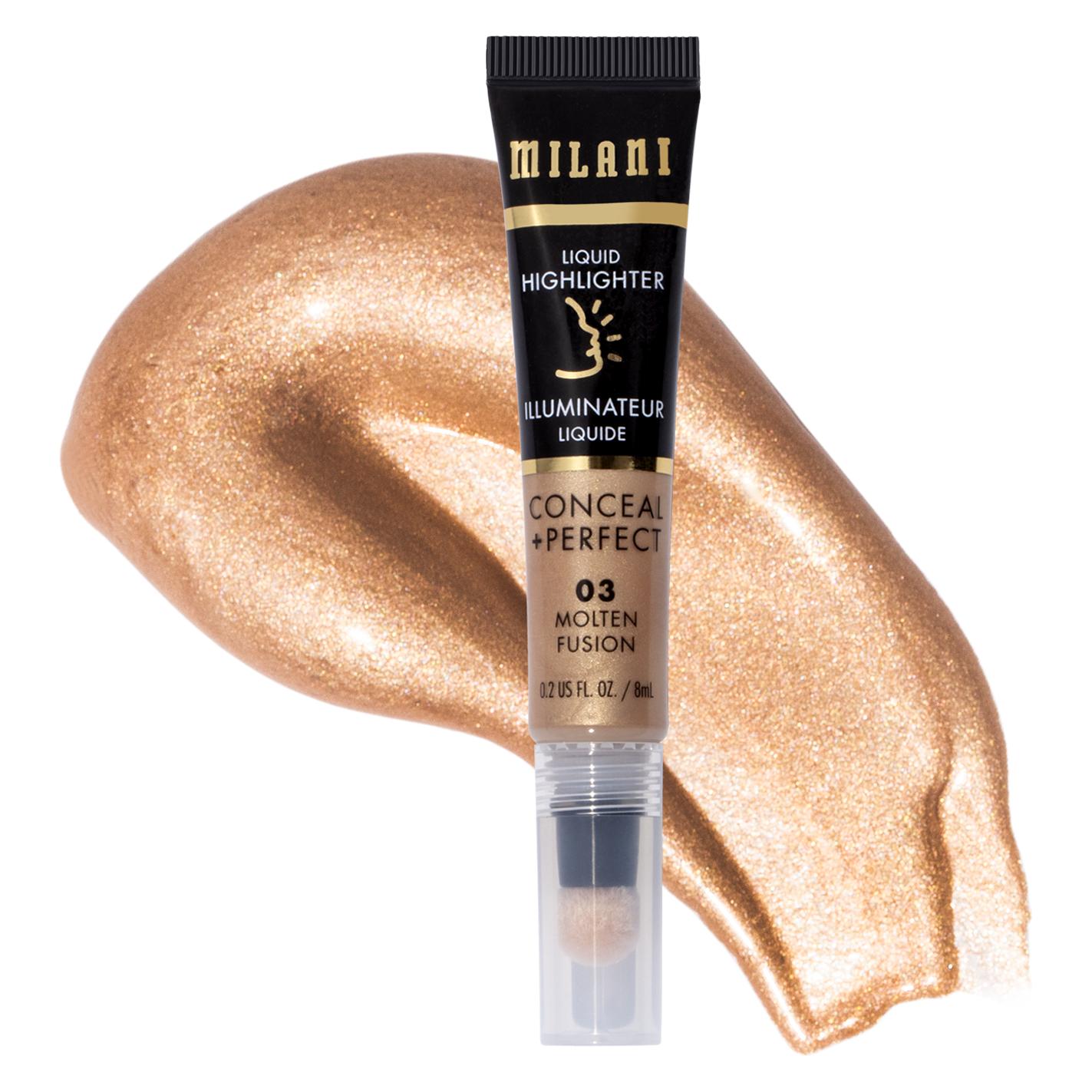 Milani Cosmetics - Conceal + Perfect Facelift Liquid Highlighter - Molten - 6.35 ml (Molten) (M0031300001)