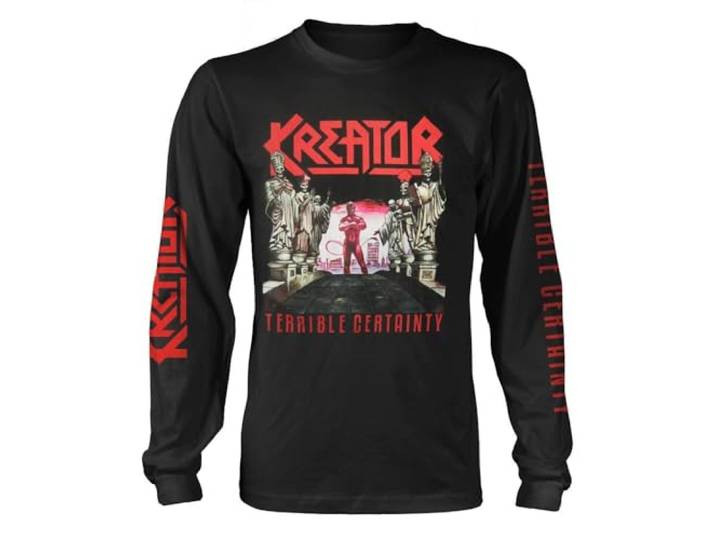 Kreator - T-shirt Terrible Certainty - volwassenen (L) (zwart)