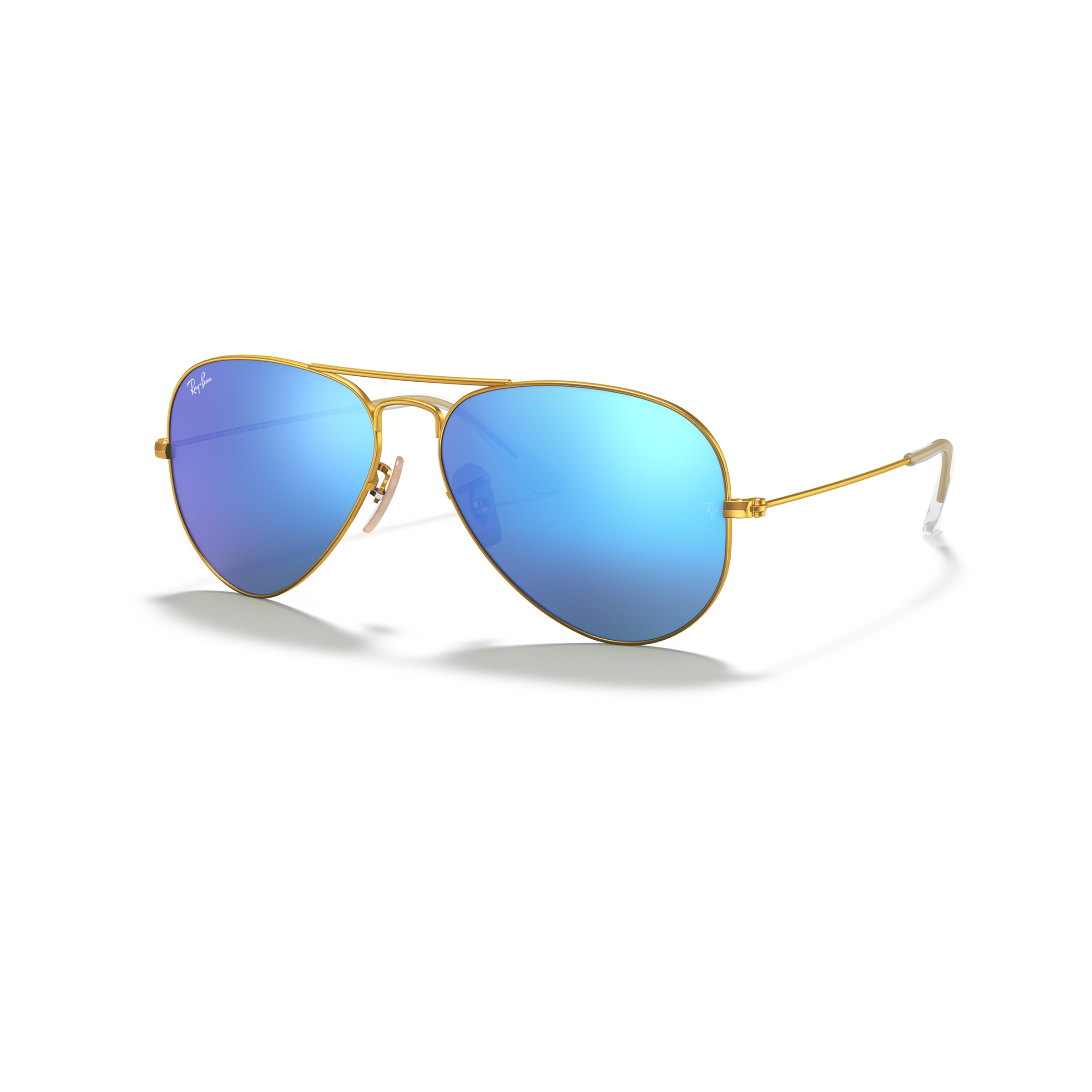 Ray Ban Aviator Large Metal Sonnenbrille Sonnenbrillen blau Lifestyle