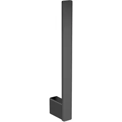emco loft Reservepapierhalter, für zwei Rollen, senkrecht, 050513302, Farbe: Schwarz