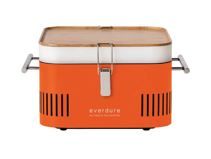 Everdure HBCUBEOEU Holzkohlegrill Orange