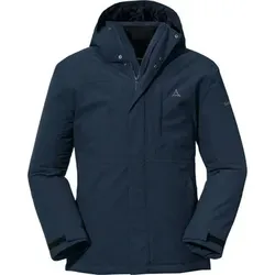 SCHÖFFEL Herren Funktionsjacke Ins. Bastianisee M, Größe 52 in Blau Blau