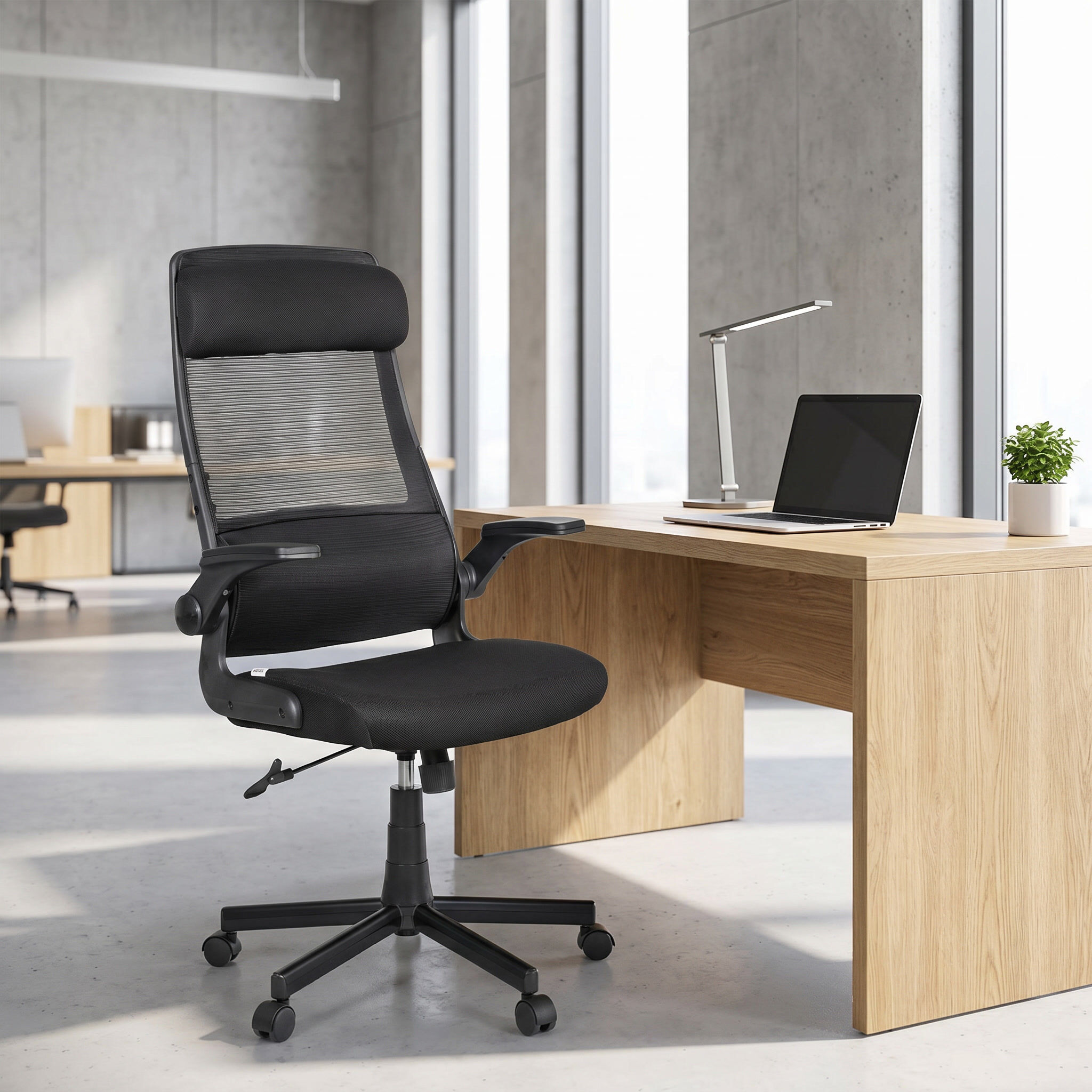 B2B Partner Bürostuhl EIGER, grau