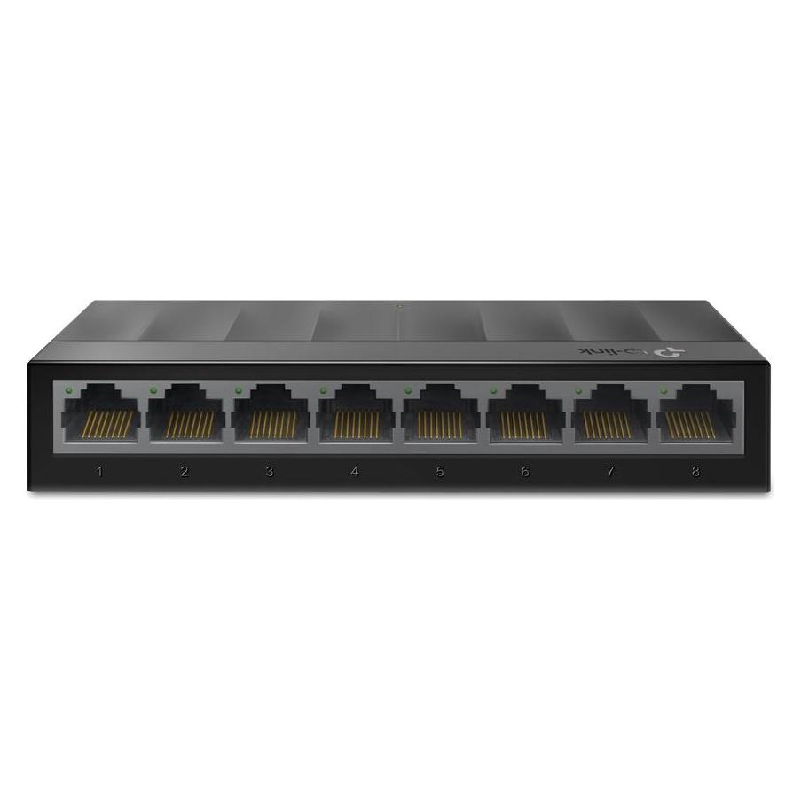TP-Link 8-Port 10/100/1000Mbps Desktop Network Switch (8 Ports) (TL-LS1008G)