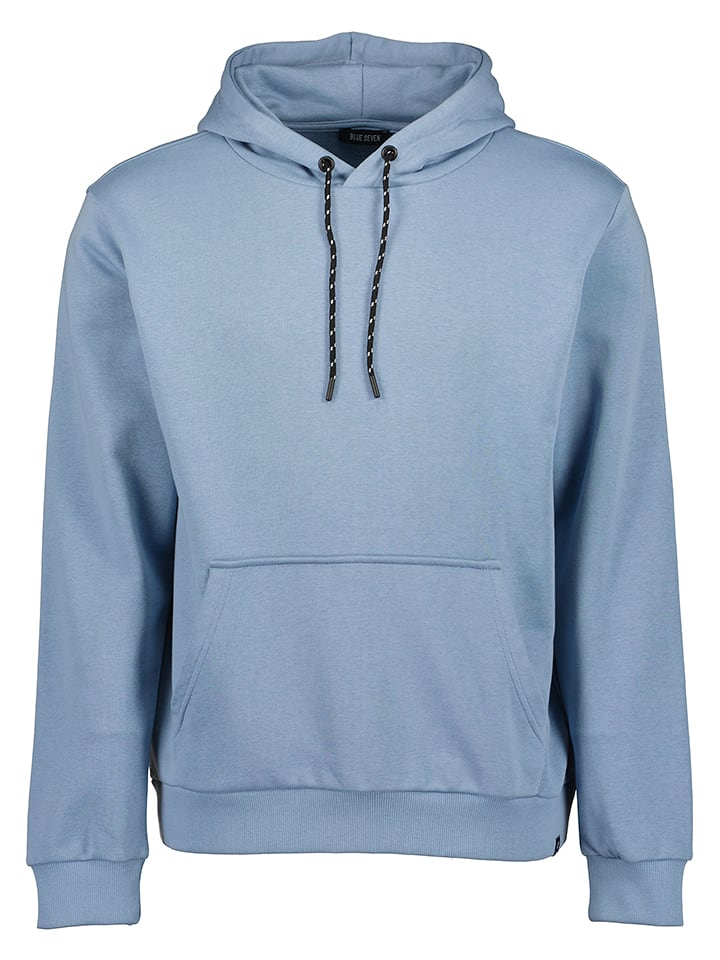 Blue Seven Hoodie in Hellblau - XXL