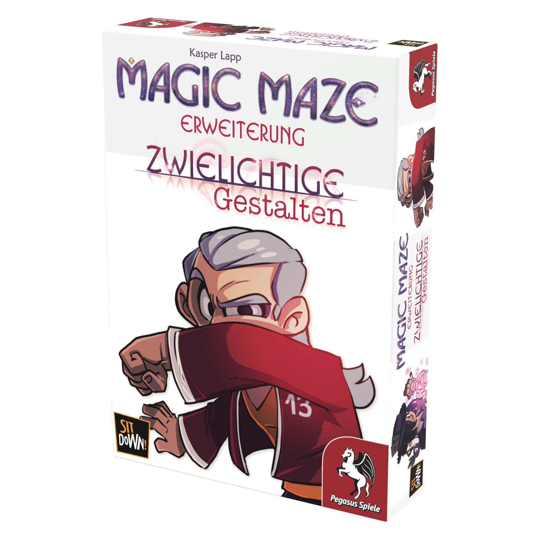 Sit Down! Magic Maze Zwielichtige Gestalten (Deutsch, 1 - 8 Spieler) (Magic Maze Zwielichtige Gestalten)