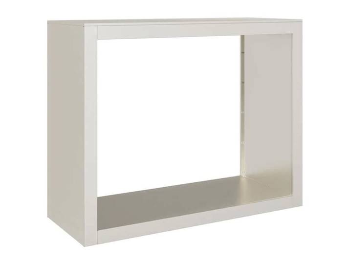 Magnifique Étagère à bois 100x40x80 cm acier résistant aux intempéries - design polyvalent - pour maison - Acier résistant aux intem