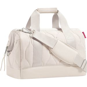 Reisenthel Reisetasche Allrounder M, puffer stone, 40 cm, aus Polyamid, 18 Liter