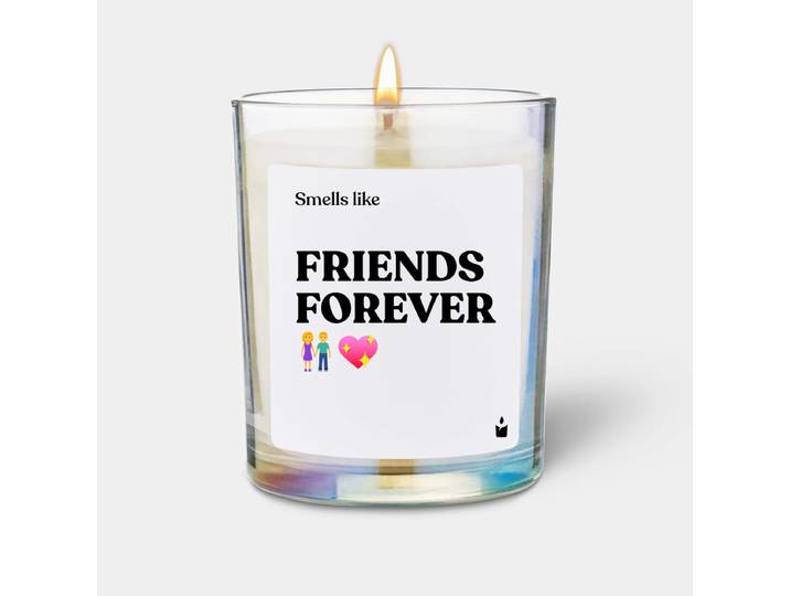 Duftkerze Flowery Smells like: Friends forever