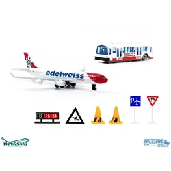 ACE Arwico Toy Flughafen Spielset  Edelweiss 883202
