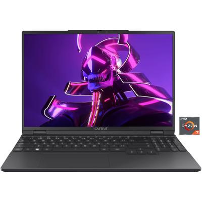 CAPTIVA Business-Notebook "Business/Office I10-1359GE", schwarz, 16 GB RAM 500 GB SSD, Ryzen 7, ohne Betriebssystem, Notebooks