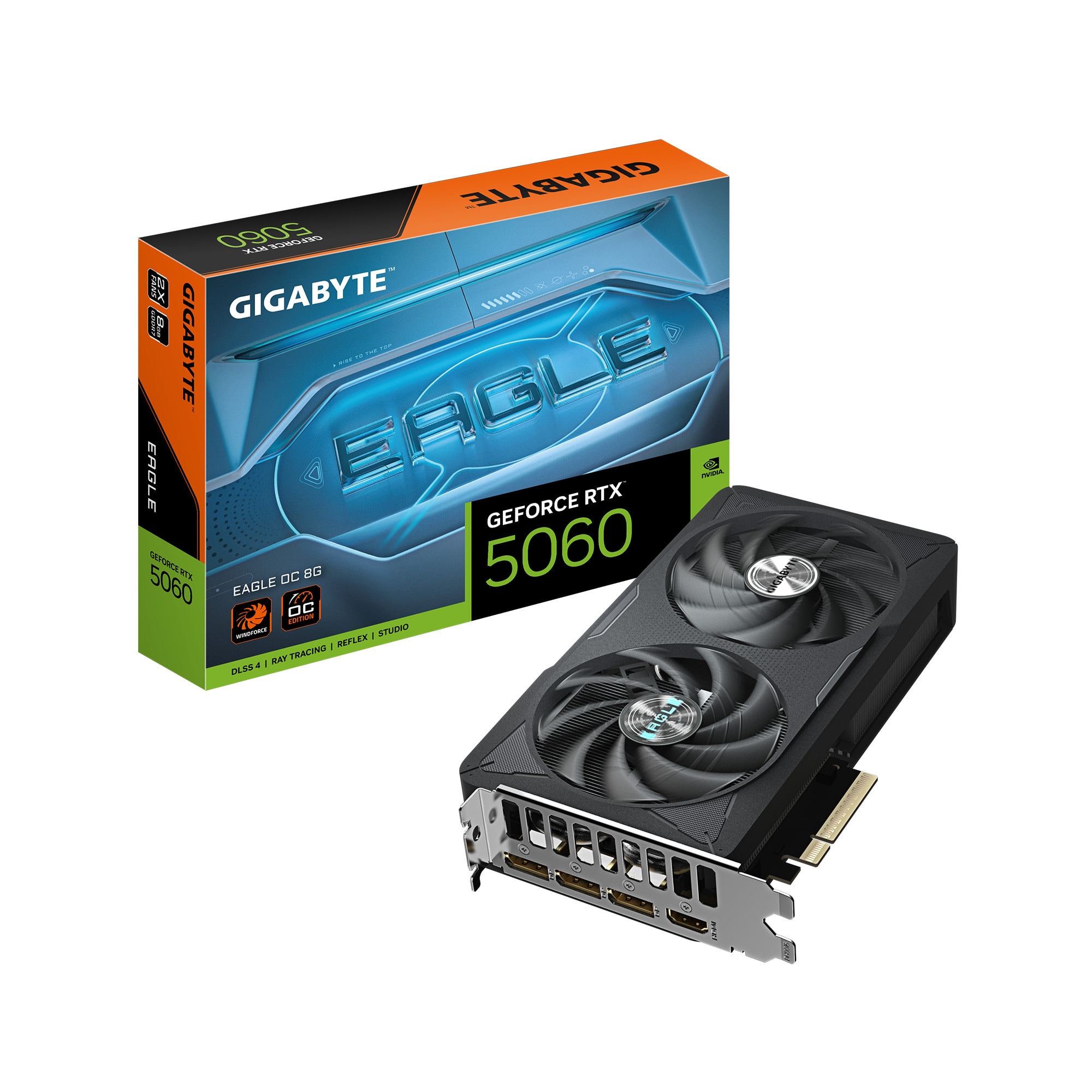 GIGABYTE GeForce RTX 5060 EAGLE OC Grafikkarte 8 GB