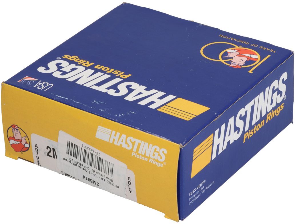 Jeu de pièces de segment de piston HASTINGS 2M5014