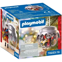 2x Playmobil Weihnachtskugel: Rockstar