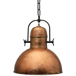 Bamyum Vintage E27 Metall Kupferfarben Deckenlampe