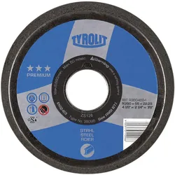 Tyrolit, Schleifmittel, Schleiftopf kegelig Premium***Form 11ZB Edelkorund 110/90x55/M14 Korn 36