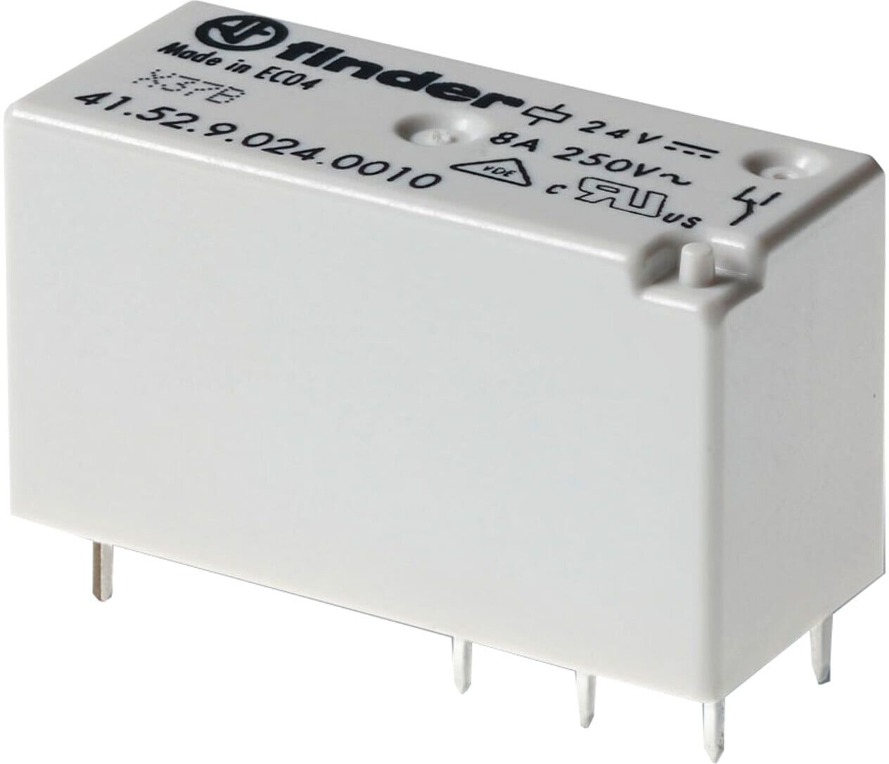 Finder Steck/Printrel.24VDC 2W 8A Raster 5mm 41.52.9.024.0000 (415290240000)