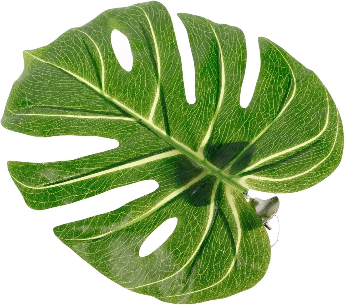 Groene Gordijn Gesp met Bladvorm - Decoratieve Gordijn Tieback - 20,5 cm