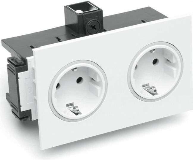 Rehau Prise double SIGNA IN rws BRK 2STD rws/rt (6121020)