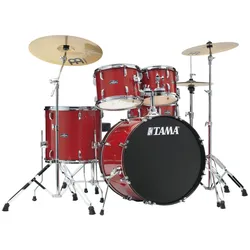Tama Stagestar ST52H6-CDS 22" Candy Red Sparkle Complete - Schlagzeug