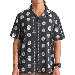 ROARK BLESS UP TRAIL Hemd 2026 black print - L