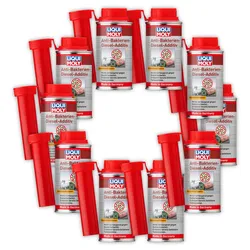 10x Additiv LIQUI MOLY 21721 Anti-Bakterien-Diesel-Additiv Kraftstoff Biozid 125 ml