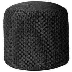 pad Outdoorpouf Uni 40 x cm Polypropylen Black