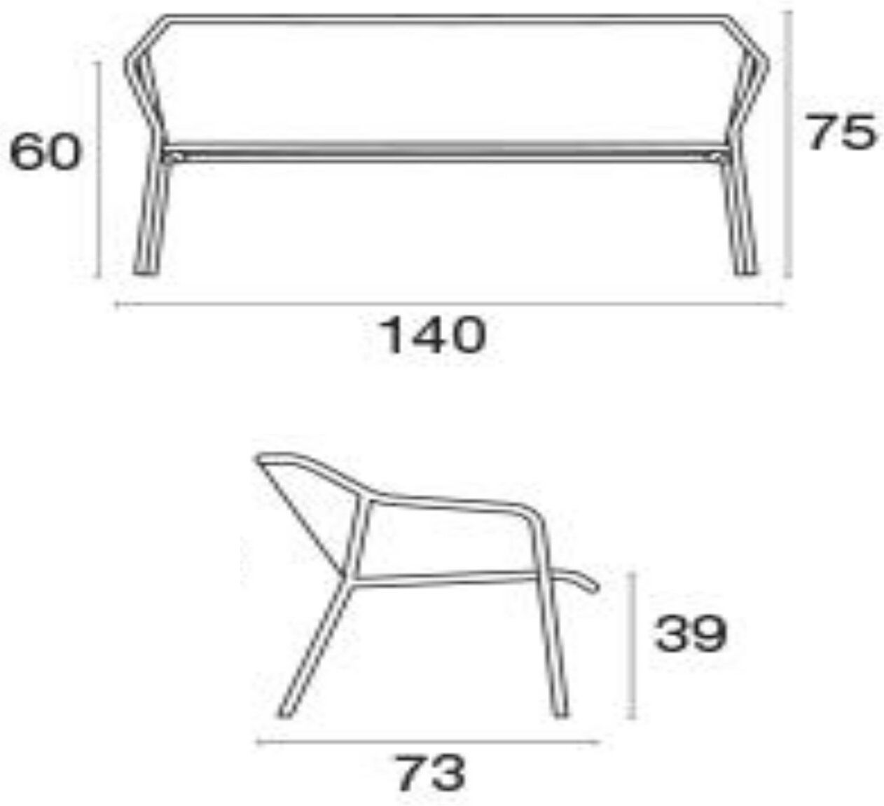 Emu Darwin 527 Sofa (moosgrau (37, GREY / GREEN)) moosgrau (37, GREY / GREEN)