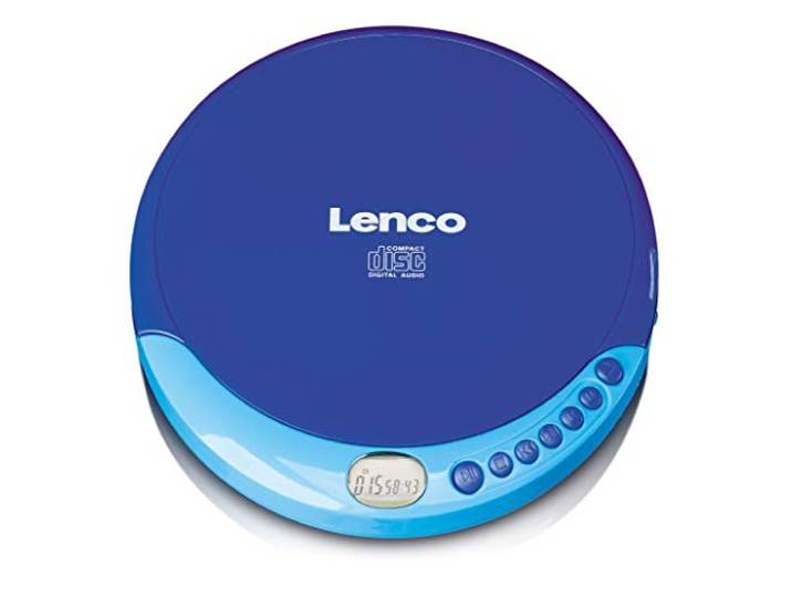 Lenco CD-011 - draagbare CD-speler Walkman - Diskman - CD Walkman,Blauw