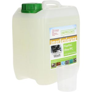 Impregno Textilimprägnierung Flourfrei, ohne PFC, für Waschmaschine, atmungsaktiv, Kanister 5 Liter