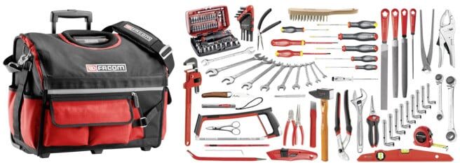 Facom Set d’outils dans boîte à outils (BSR20.SG4A)