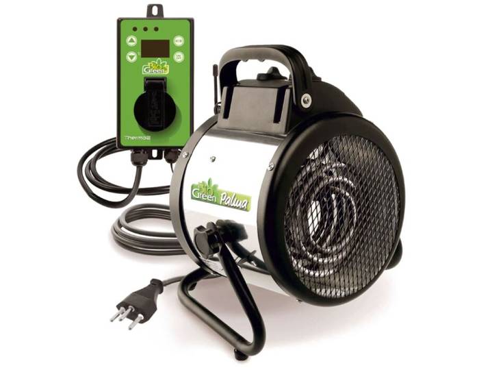 Bio Green Gewächshausheizung mit digitalem Thermostat