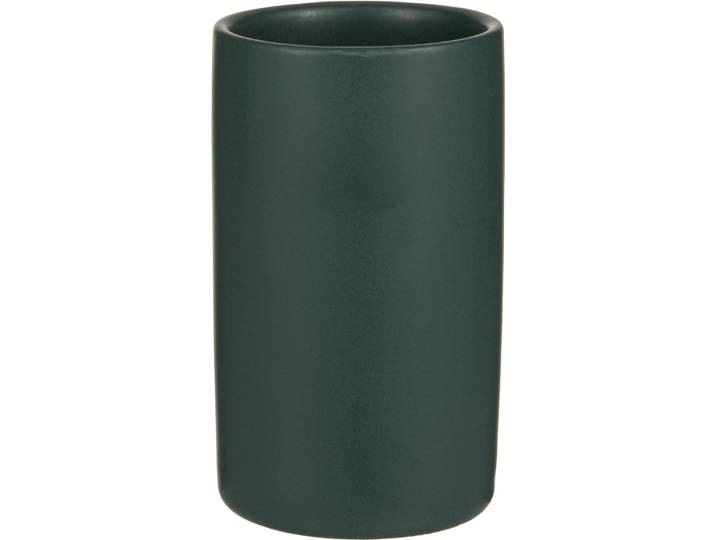 Matter Dunkelgrüner Rohrbecher