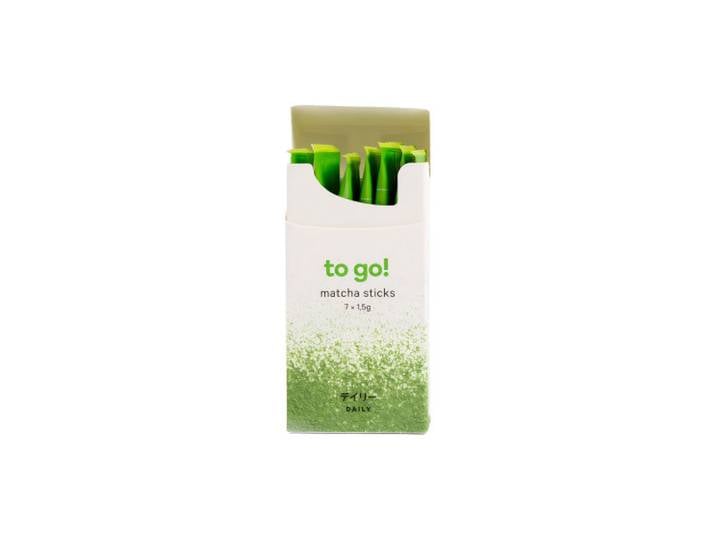 Sticks de matcha biologique Moya Matcha To Go! Daily, 7 pcs.