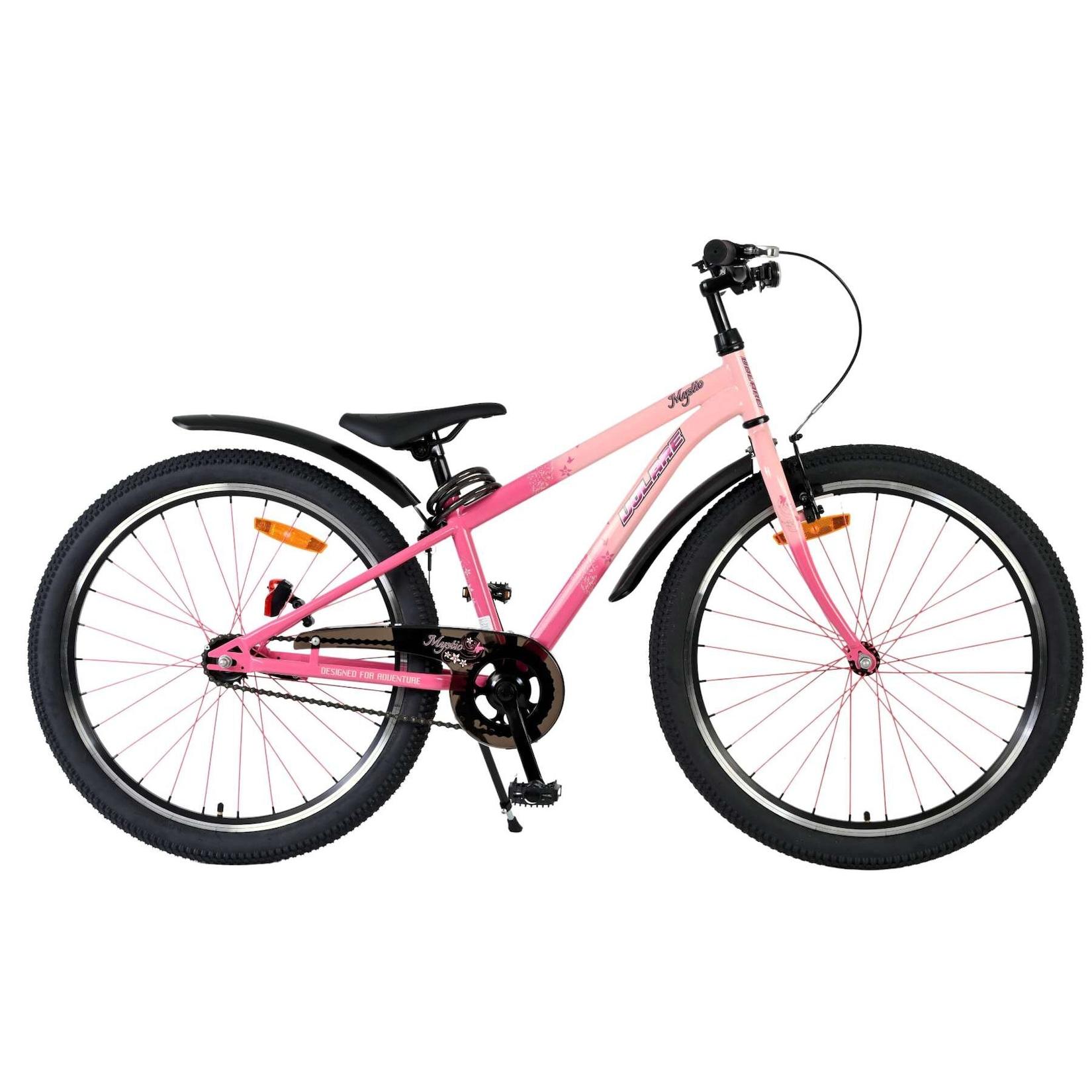 Volare Kinderfahrrad Mystic 24 Zoll Kinderrad in Rosa