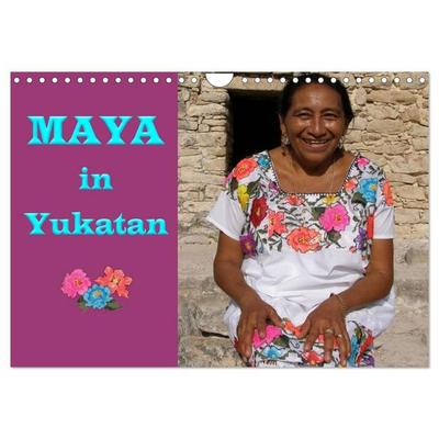 Maya in Yukatan 2027 (Wandkalender 2027 DIN A4 quer), CALVENDO Monatskalender