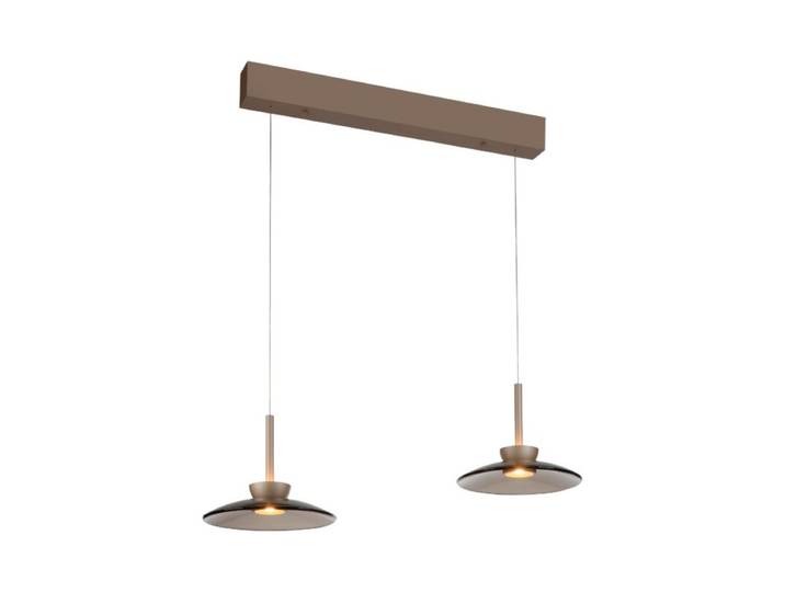 Paul Neuhaus Pendelleuchte Pure-Moon, Bronze, Comfort-Liftsystem
